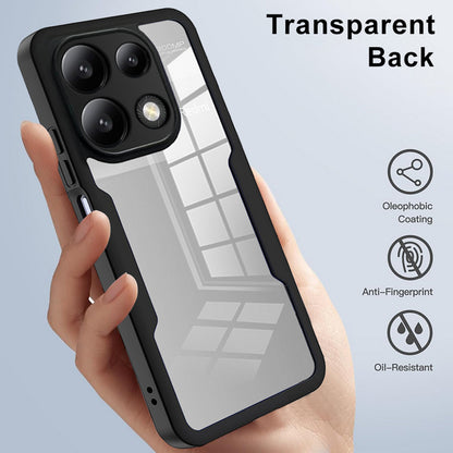 Coque pour Xiaomi Redmi Note 13 Pro 4G / Poco M6 Pro 4G, Techsuit, ColorVerse 360, Noire
