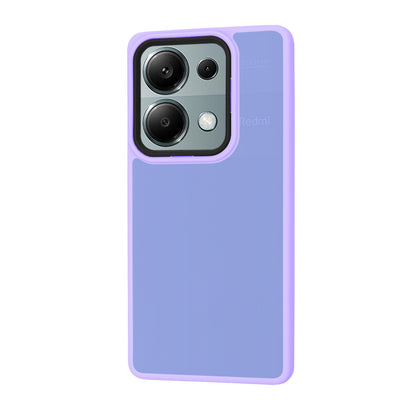 Hülle für Xiaomi Redmi Note 13 Pro 4G / Poco M6 Pro 4G, Techsuit, HaloFrost, Hellviolett