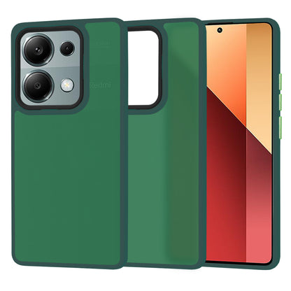 Coque pour Xiaomi Redmi Note 13 Pro 4G / Poco M6 Pro 4G, Techsuit, HaloFrost, Vert