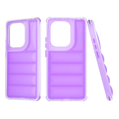 Coque pour Xiaomi Redmi Note 13 Pro 4G / Poco M6 Pro 4G, Techsuit, Wave Shield, Violet