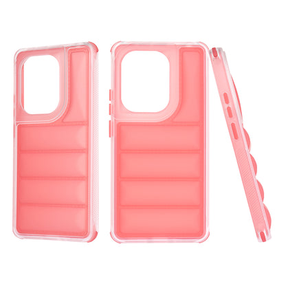 Coque pour Xiaomi Redmi Note 13 Pro 4G / Poco M6 Pro 4G, Techsuit, Wave Shield, Rouge