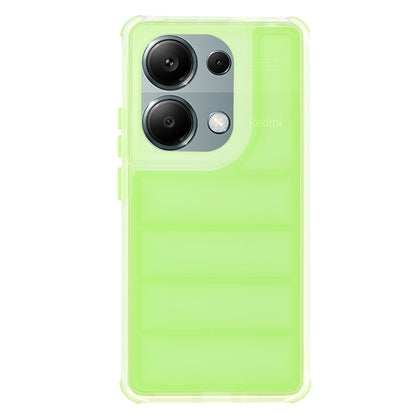 Coque pour Xiaomi Redmi Note 13 Pro 4G / Poco M6 Pro 4G, Techsuit, Wave Shield, Vert