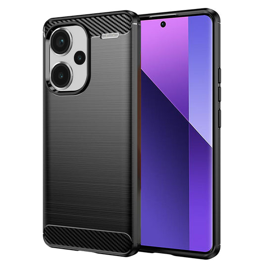 Hoes voor Xiaomi Redmi Note 13 Pro+, Techsuit, Carbon, Zwart