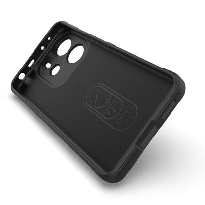 Hülle für Xiaomi Redmi Note 14 4G (Regional), Techsuit, Magic Shield, Schwarz