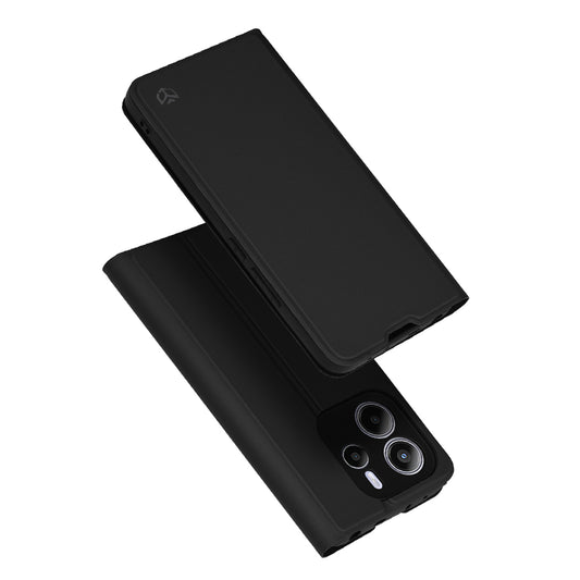 Hoes voor Xiaomi Redmi Note 14 4G (Regionaal), Techsuit, Magskin Book, Zwart