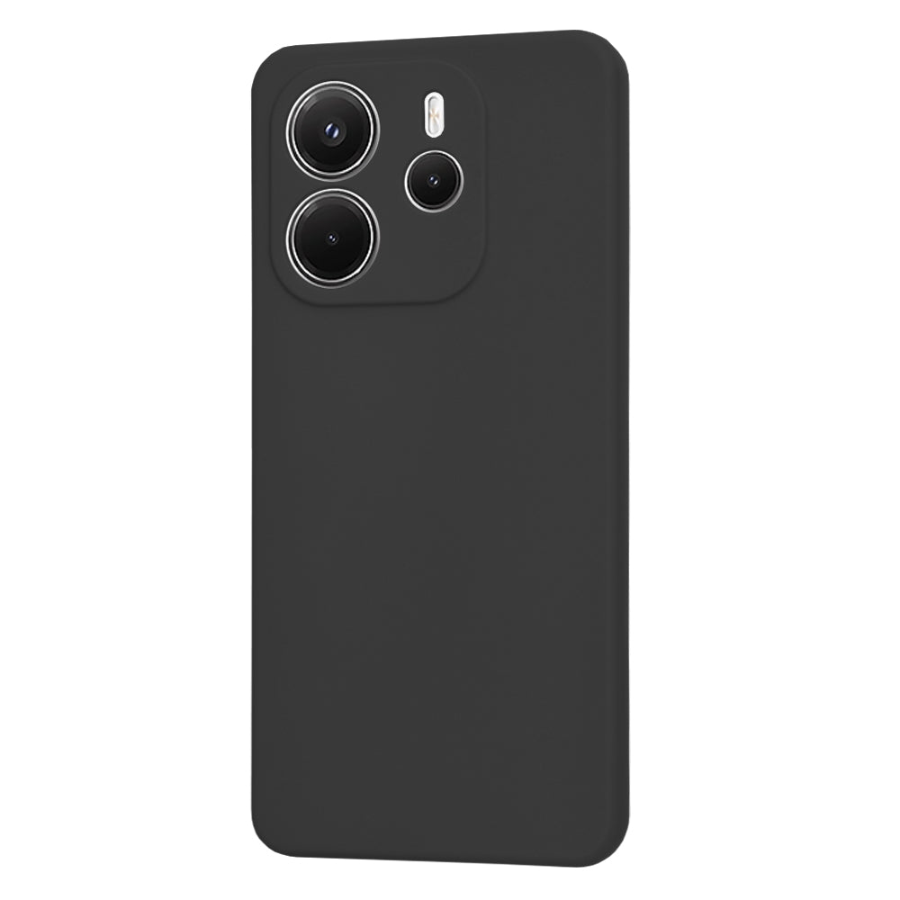 Hülle für Xiaomi Redmi Note 14 4G (Regional), Techsuit, SoftFlex, Schwarz