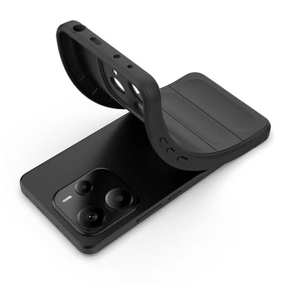 Coque pour Xiaomi Redmi Note 14 4G (Standard), Techsuit, Magic Shield, Noire