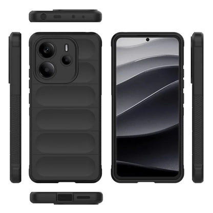 Coque pour Xiaomi Redmi Note 14 4G (Standard), Techsuit, Magic Shield, Noire