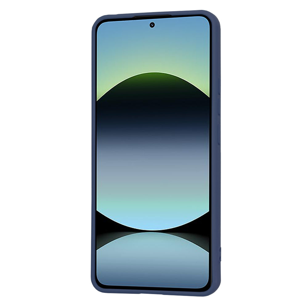 Coque pour Xiaomi Redmi Note 14 4G (Standard), Techsuit, SoftFlex, Bleu marine