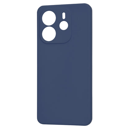 Coque pour Xiaomi Redmi Note 14 4G (Standard), Techsuit, SoftFlex, Bleu marine