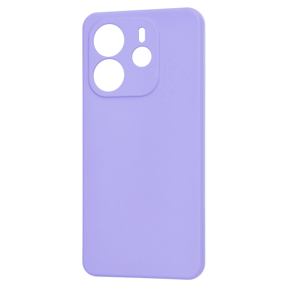 Hülle für Xiaomi Redmi Note 14 4G (Standard), Techsuit, SoftFlex, Hellviolett