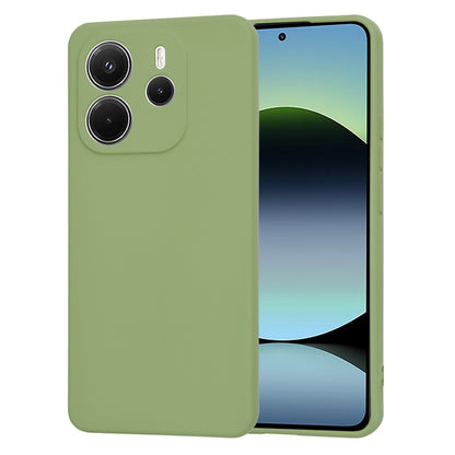 Hoes voor Xiaomi Redmi Note 14 4G (Standaard), Techsuit, SoftFlex, Matcha