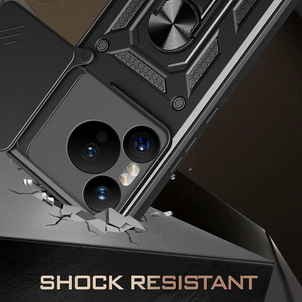 Hoes voor Xiaomi Redmi Note 14 5G, Techsuit, CamShield, Blauw