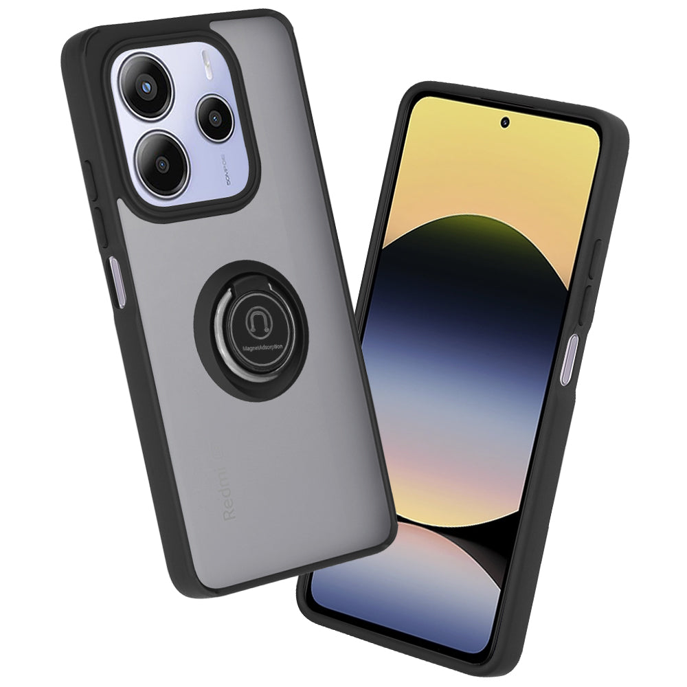 Hülle für Xiaomi Redmi Note 14 5G, Techsuit, Glinth, Schwarz