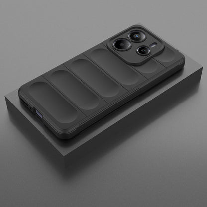 Coque pour Xiaomi Redmi Note 14 5G, Techsuit, Magic Shield, Noire