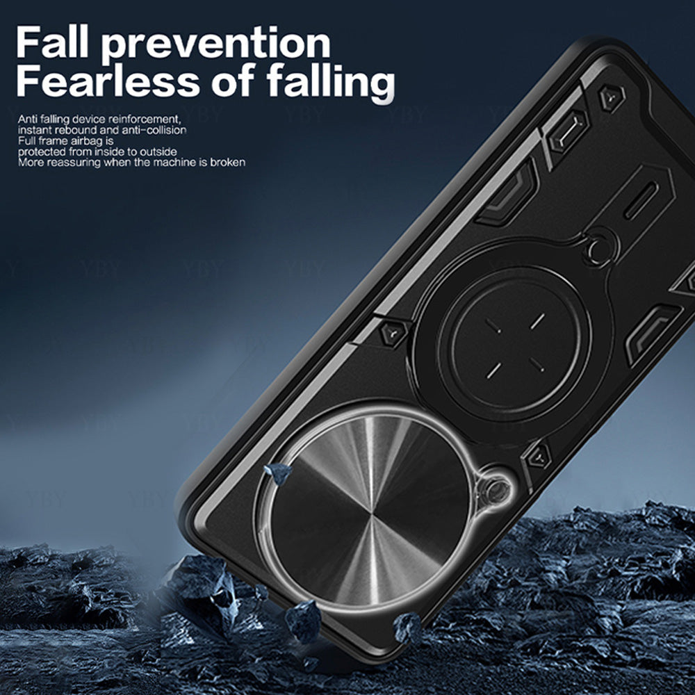 Coque pour Xiaomi Redmi Note 14 Pro 4G, Techsuit, CamGuard Pro, Noire