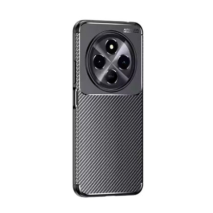 Hülle für Xiaomi Redmi Note 14 Pro 4G, Techsuit, CarbonFiber, Schwarz