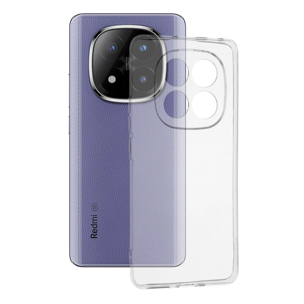 Hoesje voor Xiaomi Redmi Note 14 Pro+ 5G, Techsuit, Clear, Transparant