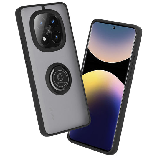 Hoes voor Xiaomi Redmi Note 14 Pro+ 5G, Techsuit, Glinth, Zwart