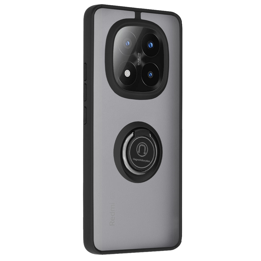 Coque pour Xiaomi Redmi Note 14 Pro+ 5G, Techsuit, Glinth, Noire
