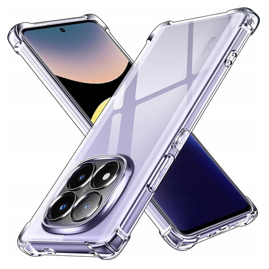 Hülle für Xiaomi Redmi Note 14 Pro+ 5G, Techsuit, stoßfest klar, transparent