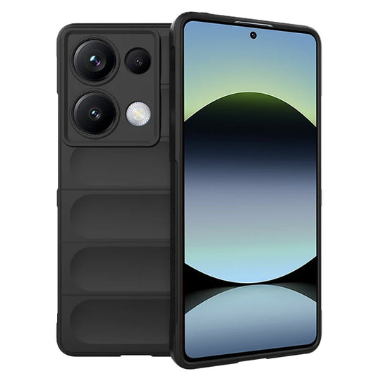 Hoesje voor Xiaomi Redmi Note 14S, Techsuit, Magic Shield, Zwart
