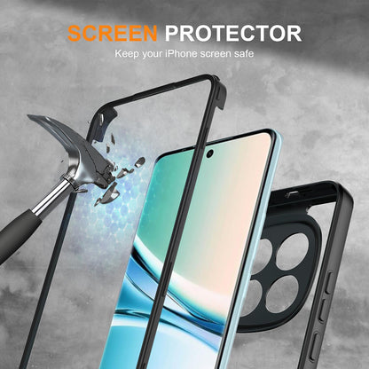 Hülle für Xiaomi Redmi Note 15 4G, Techsuit, ColorVerse 360, Schwarz