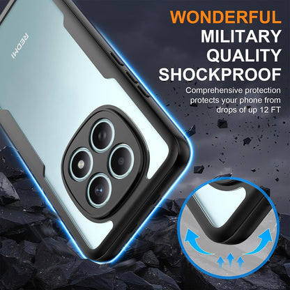 Hülle für Xiaomi Redmi Note 15 4G, Techsuit, ColorVerse 360, Schwarz