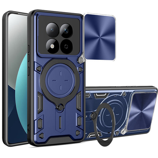 Hülle für Xiaomi Redmi Note 15 Pro 4G, Techsuit, CamGuard Pro, Blau