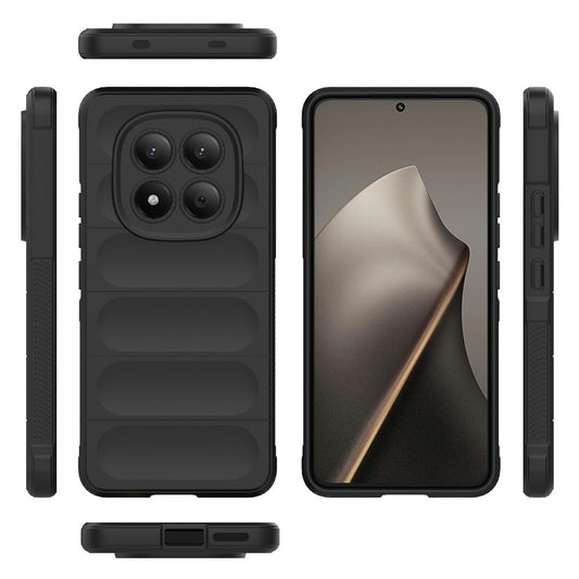 Hülle für Xiaomi Redmi Note 15 Pro 4G, Techsuit, Magic Shield, Schwarz
