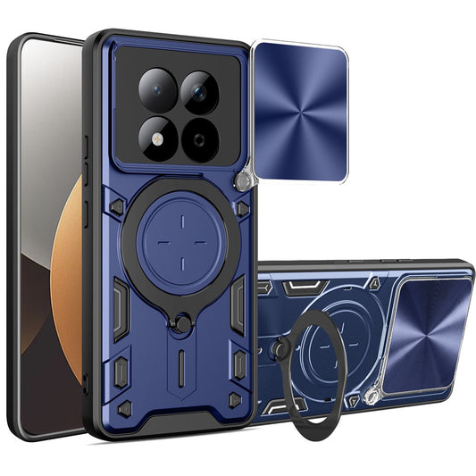 Hülle für Xiaomi Redmi Note 15 Pro 5G, Techsuit, CamGuard Pro, Blau