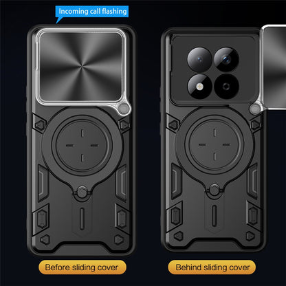 Hülle für Xiaomi Redmi Note 15 Pro 5G, Techsuit, CamGuard Pro, Lila