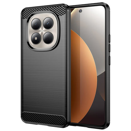 Étui pour Xiaomi Redmi Note 15 Pro 5G, Techsuit, Carbone, Noir