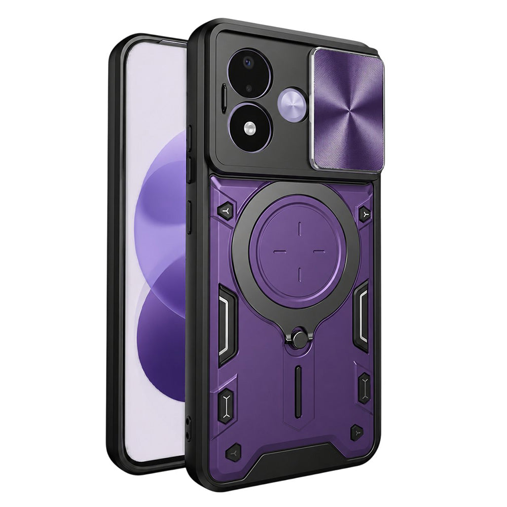 Hoesje voor Xiaomi Redmi Note 17 4G / Note 17 5G, Techsuit, CamGuard Pro, paars