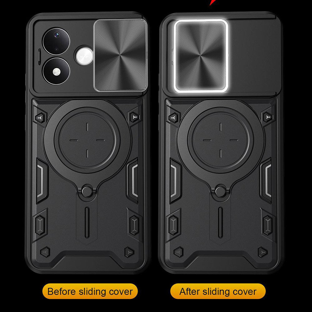 Hoesje voor Xiaomi Redmi Note 17 4G / Note 17 5G, Techsuit, CamGuard Pro, paars