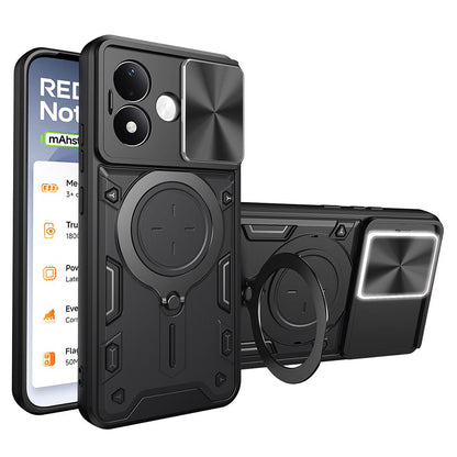 Hoesje voor Xiaomi Redmi Note 17 4G / Note 17 5G, Techsuit, CamGuard Pro, zwart
