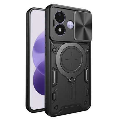Hoesje voor Xiaomi Redmi Note 17 4G / Note 17 5G, Techsuit, CamGuard Pro, zwart
