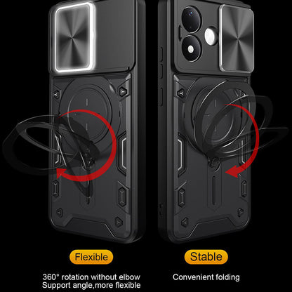 Hoesje voor Xiaomi Redmi Note 17 4G / Note 17 5G, Techsuit, CamGuard Pro, zwart