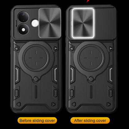 Hoesje voor Xiaomi Redmi Note 17 4G / Note 17 5G, Techsuit, CamGuard Pro, zwart