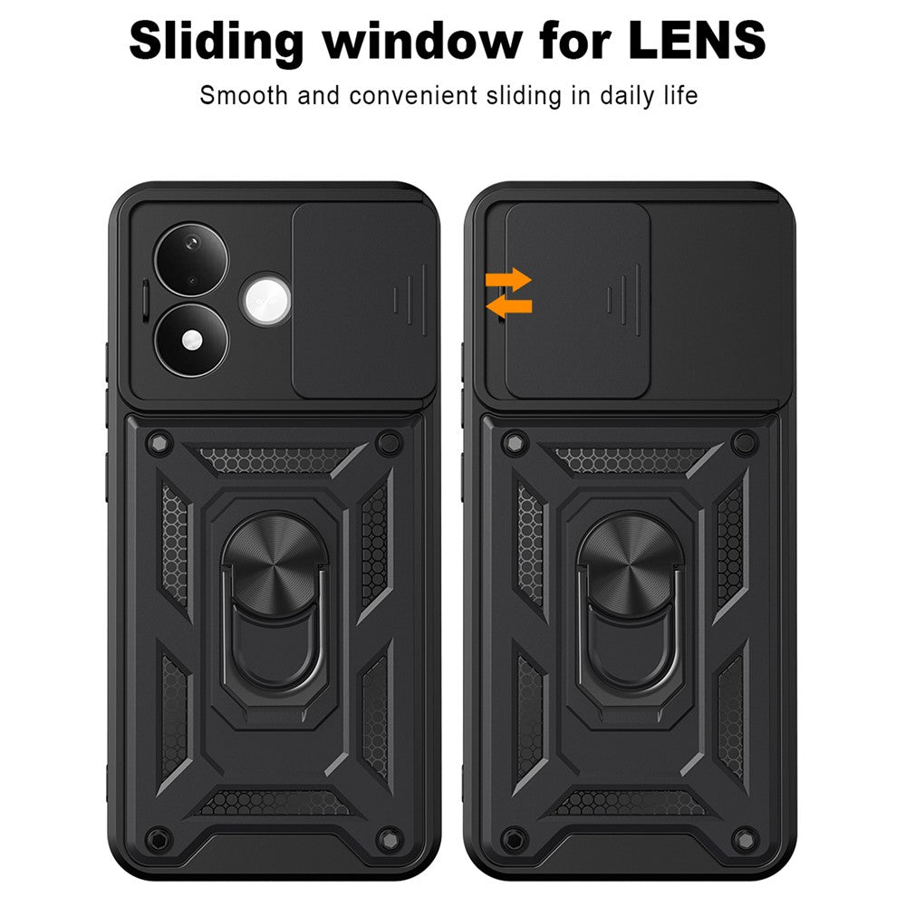 Hülle für Xiaomi Redmi Note 17 4G / Note 17 5G, Techsuit, CamShield, Roségold