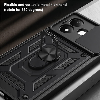 Hülle für Xiaomi Redmi Note 17 4G / Note 17 5G, Techsuit, CamShield, Roségold