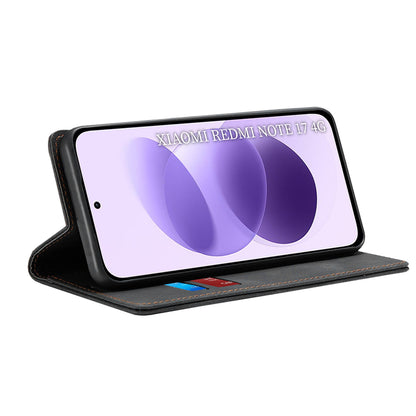 Hoesje voor Xiaomi Redmi Note 17 4G / Note 17 5G, Techsuit, Confy, zwart