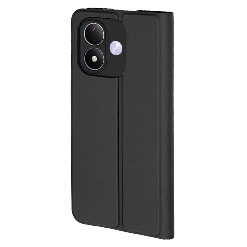 Hoess voor Xiaomi Redmi Note 17 4G / Note 17 5G, Techsuit, Magskin Book, zwart
