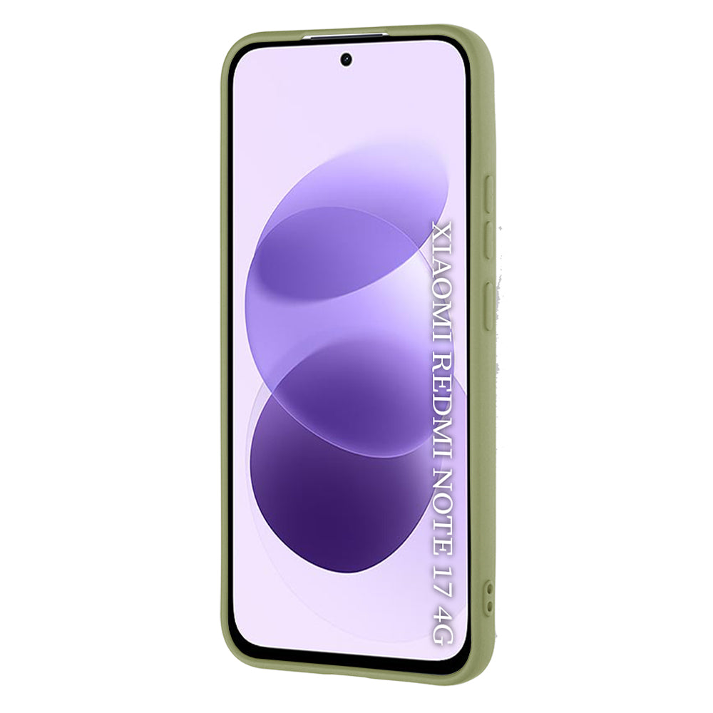 Case for Xiaomi Redmi Note 17 4G / Note 17 5G, Techsuit, SoftFlex, Matcha