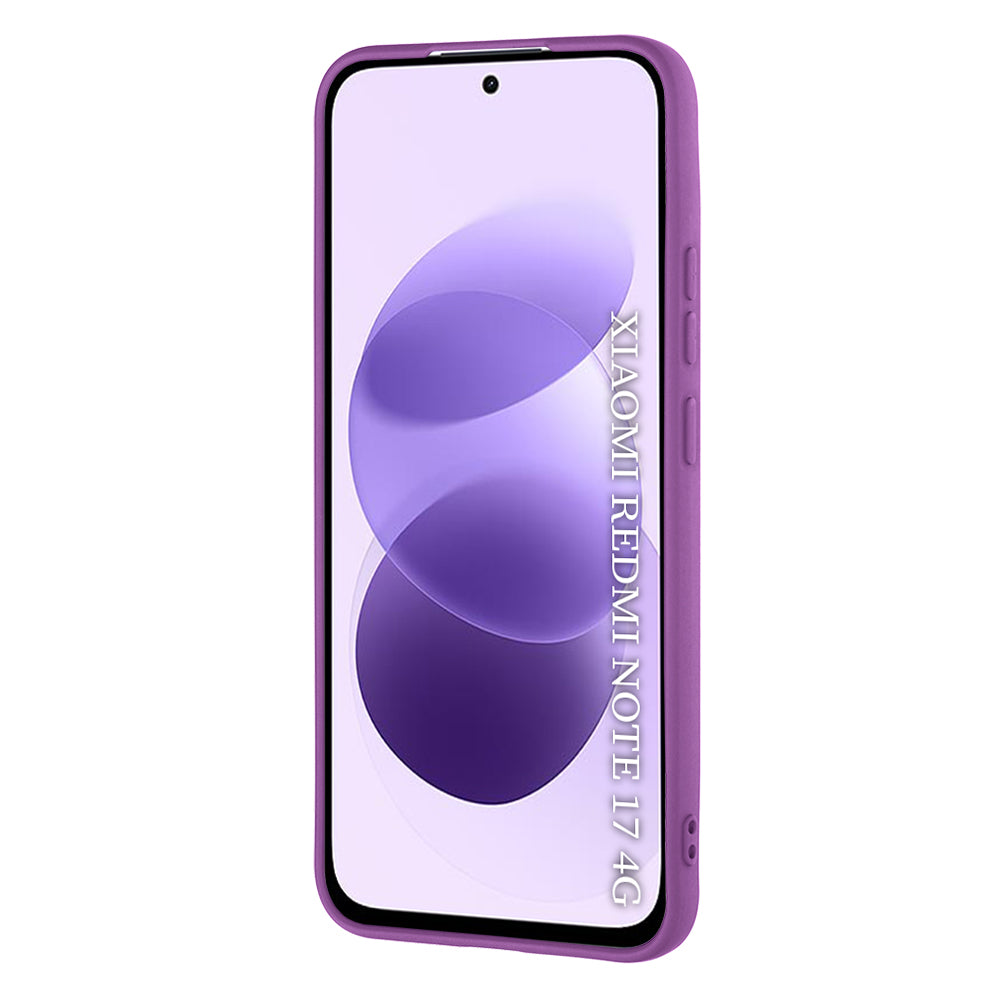 Hoesje voor Xiaomi Redmi Note 17 4G / Note 17 5G, Techsuit, SoftFlex, paars