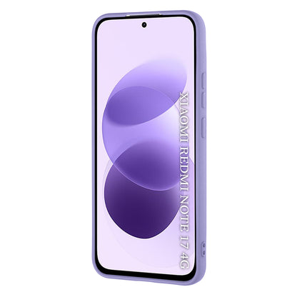 Hülle für Xiaomi Redmi Note 17 4G / Note 17 5G, Techsuit, SoftFlex, Hellviolett
