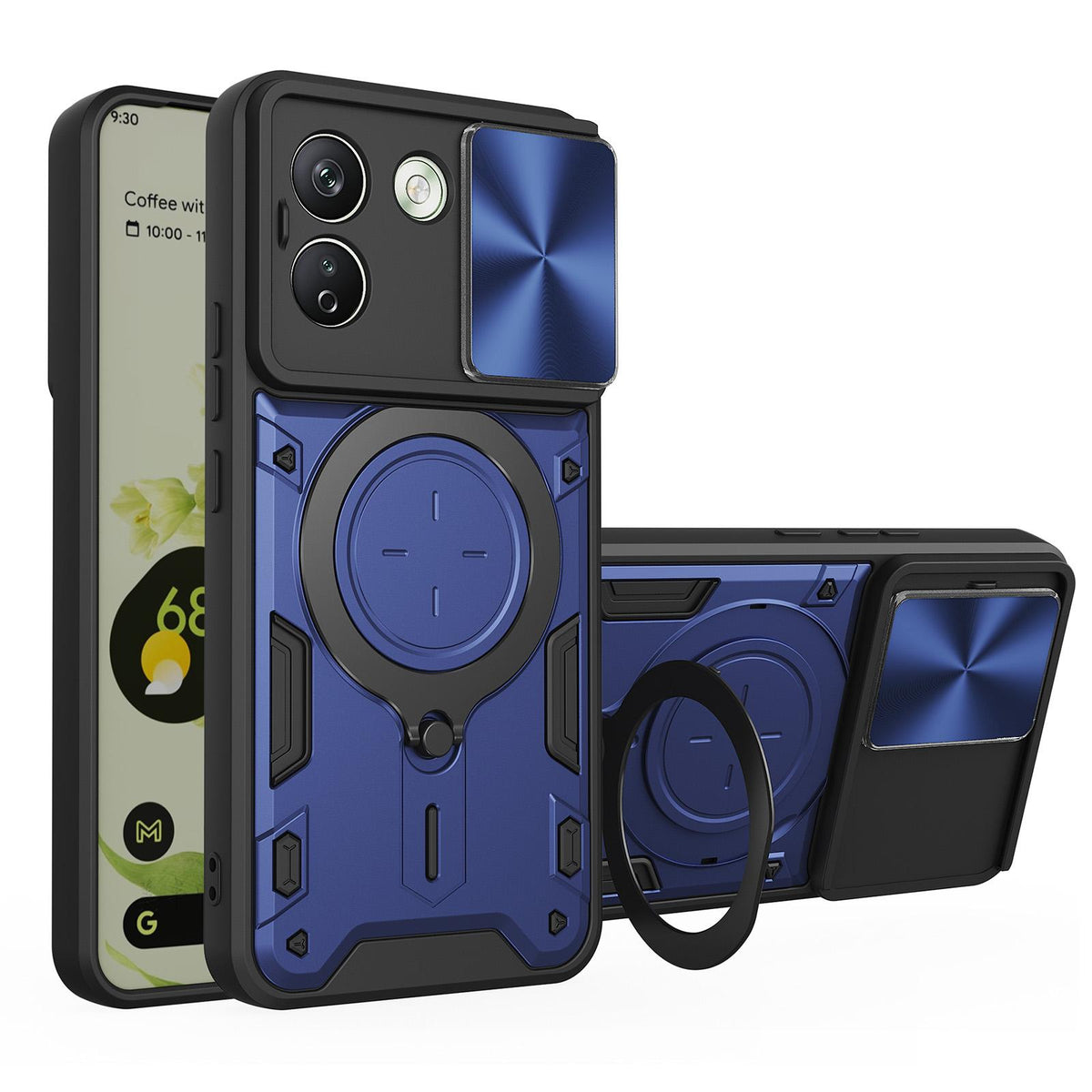Coque pour Xiaomi Redmi Note 17 Pro Max, Techsuit, CamGuard Pro, bleue