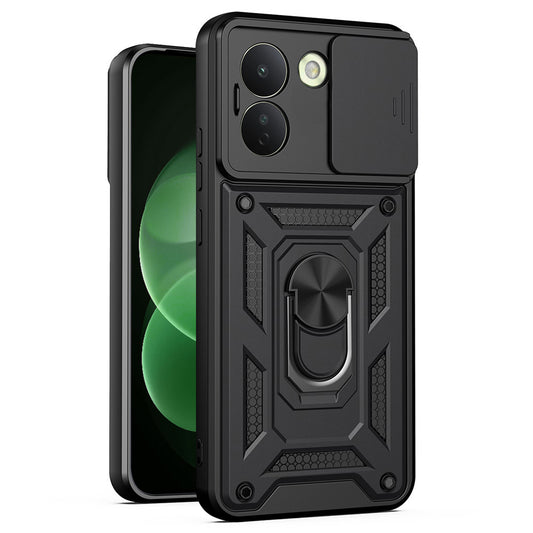 Hülle für Xiaomi Redmi Note 17 Pro Max, Techsuit, CamShield, Schwarz
