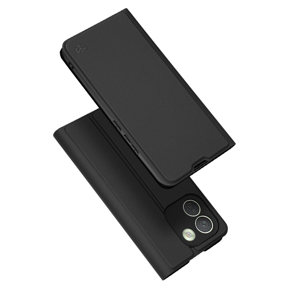 Coque pour Xiaomi Redmi Note 17 Pro Max, Techsuit, Magskin Book, Noire