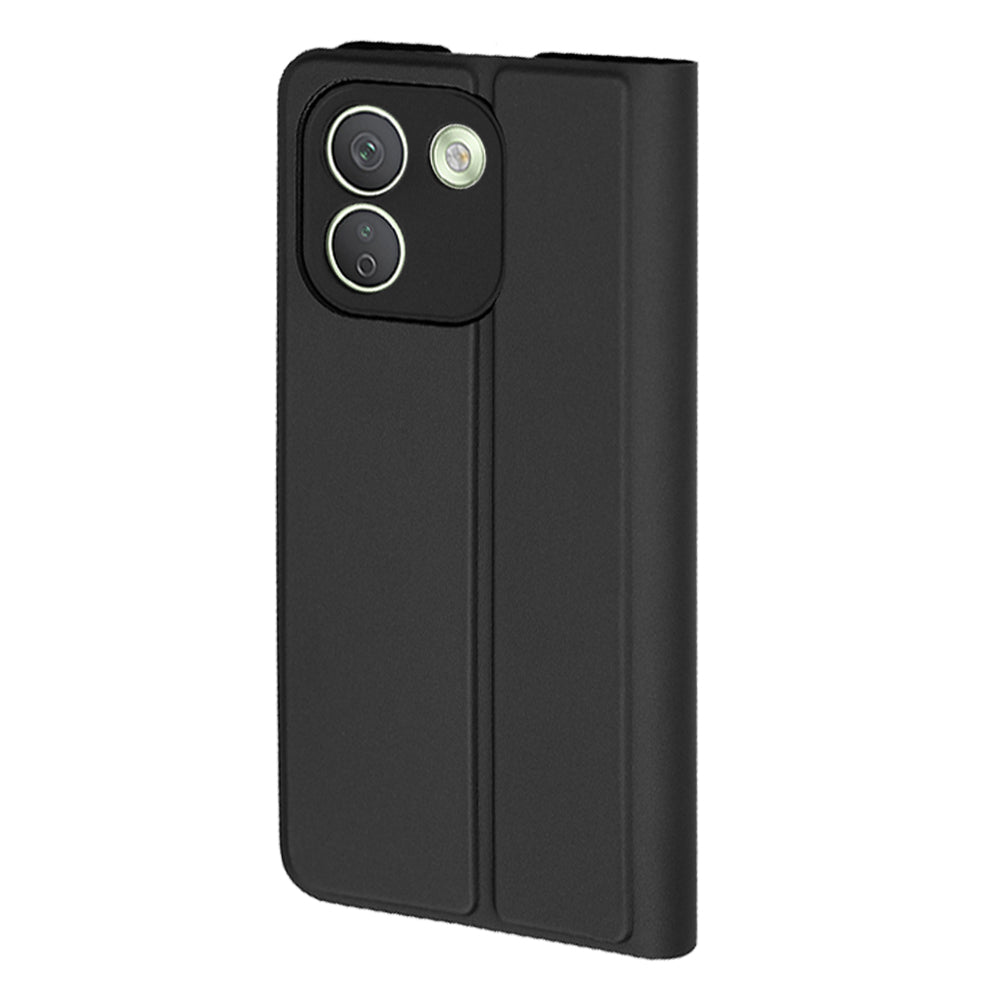 Coque pour Xiaomi Redmi Note 17 Pro Max, Techsuit, Magskin Book, Noire